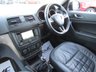 USED 2014 14 SKODA YETI 2.0 ELEGANCE TDI CR 5d 109 BHP Finished in JUNGLE GREEN MET with contrasting Full Heated Leather. This cool and quirky small SUV is roomy and offers economy and reliability associated with the VW brand. Features include SAT NAV, DAB RADIO, B/TOOTH, HEATED LEATHER SEATS, Cruise, Power folding door mirrors Rear Sensors and much more. Dealer serviced at 7795 miles, 33655 miles, 42287 miles, 100582 miles (Cam Belt and Water Pump) and on arrival at 111254 miles.