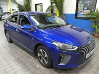 USED 2019 19 HYUNDAI IONIQ 1.6 PREMIUM 5d 140 BHP GENUINE LOW MILES OF 4, 297 MILES SAT NAV REAR VIEW CAMERA HEATED SEATS HYUNDAI WARRANTY TILL JUNE 2024