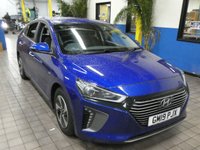 USED 2019 19 HYUNDAI IONIQ 1.6 PREMIUM 5d 140 BHP GENUINE LOW MILES OF 4, 297 MILES SAT NAV REAR VIEW CAMERA HEATED SEATS HYUNDAI WARRANTY TILL JUNE 2024