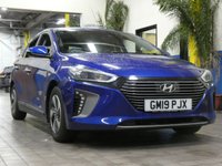 USED 2019 19 HYUNDAI IONIQ 1.6 PREMIUM 5d 140 BHP GENUINE LOW MILES OF 4, 297 MILES SAT NAV REAR VIEW CAMERA HEATED SEATS HYUNDAI WARRANTY TILL JUNE 2024