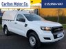 USED 2016 16 FORD RANGER 2.2 XL 4X4 REGULAR / SINGLE CAB TDCI 2d  TRUCKMAN TOP Stunning , Example Throughout