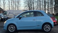USED 2011 11 FIAT 500 0.9 LOUNGE DUALOGIC 3d 85 BHP &pound;0 ROAD TAX +  REAR PARKING AID +  PRIVACY GLASS +  CLIMATE CONTROL +  SUNROOF +  15" ALLOY WHEELS +  MP3 CD PLAYER +