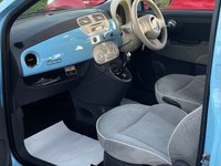 USED 2011 11 FIAT 500 0.9 LOUNGE DUALOGIC 3d 85 BHP &pound;0 ROAD TAX +  REAR PARKING AID +  PRIVACY GLASS +  CLIMATE CONTROL +  SUNROOF +  15" ALLOY WHEELS +  MP3 CD PLAYER +