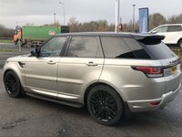 USED 2015 65 LAND ROVER RANGE ROVER SPORT 3.0 SDV6 Autobiography Dynamic 5dr (Panoramic Sunroof) Black Pack Running Side Steps Wif