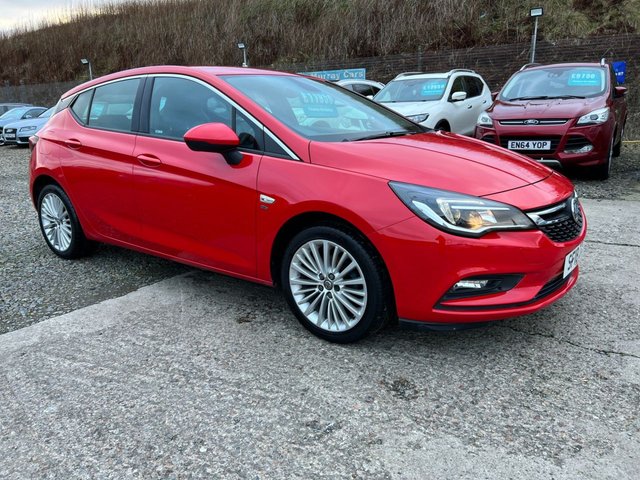 2018 18 Vauxhall Astra 1.4 ELITE 5d 148 BHP