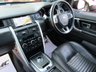 USED 2015 65 LAND ROVER DISCOVERY SPORT 2.0 TD4 HSE LUXURY 5d 180 BHP Finished in SANTORININ BLACK MET with contrasting BLACK HEATED LEATHER SEATS. This Discovery Sport is practical, incredible off road and a comfy SUV that has 7 Seats that will swallow your family and luggage. FEATURES include Black Pack, Panoramic Glass Roof, Electric Rear Boot, Leather Seats, Sat Nav, 20" ALLOYS, Rear View Cameras, Park sensors, Auto Parking, Tinted windows, heated & cooled seats and much more. Comes with 2 keys.