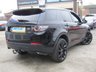 USED 2015 65 LAND ROVER DISCOVERY SPORT 2.0 TD4 HSE LUXURY 5d 180 BHP Finished in SANTORININ BLACK MET with contrasting BLACK HEATED LEATHER SEATS. This Discovery Sport is practical, incredible off road and a comfy SUV that has 7 Seats that will swallow your family and luggage. FEATURES include Black Pack, Panoramic Glass Roof, Electric Rear Boot, Leather Seats, Sat Nav, 20" ALLOYS, Rear View Cameras, Park sensors, Auto Parking, Tinted windows, heated & cooled seats and much more. Comes with 2 keys.