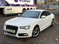 USED 2014 64 AUDI A5 2.0L SPORTBACK TDI S LINE 5d 134 BHP 