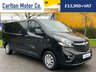 USED 2018 68 VAUXHALL VIVARO 1.6 L2H1 2900 SPORTIVE CDTI BITURBO S/S 125 BHP L2 LWB SPORTIVE GLEAMING BLACK