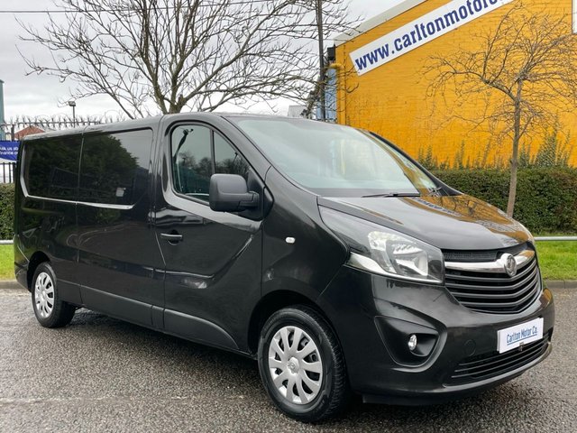 2018 68 Vauxhall Vivaro 1.6 L2H1 2900 SPORTIVE CDTI BITURBO S/S 125 BHP