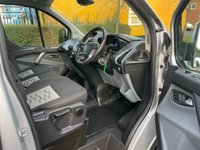 USED 2018 18 FORD TRANSIT CUSTOM 2.0 290 TDCi LIMITED LR P/V 130 BHP Silver Transit Custom Ltd