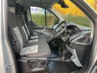 USED 2018 18 FORD TRANSIT CUSTOM 2.0 290 TDCi LIMITED LR P/V 130 BHP Silver Transit Custom Ltd