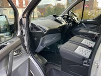 USED 2018 18 FORD TRANSIT CUSTOM 2.0 290 TDCi LIMITED LR P/V 130 BHP Silver Transit Custom Ltd