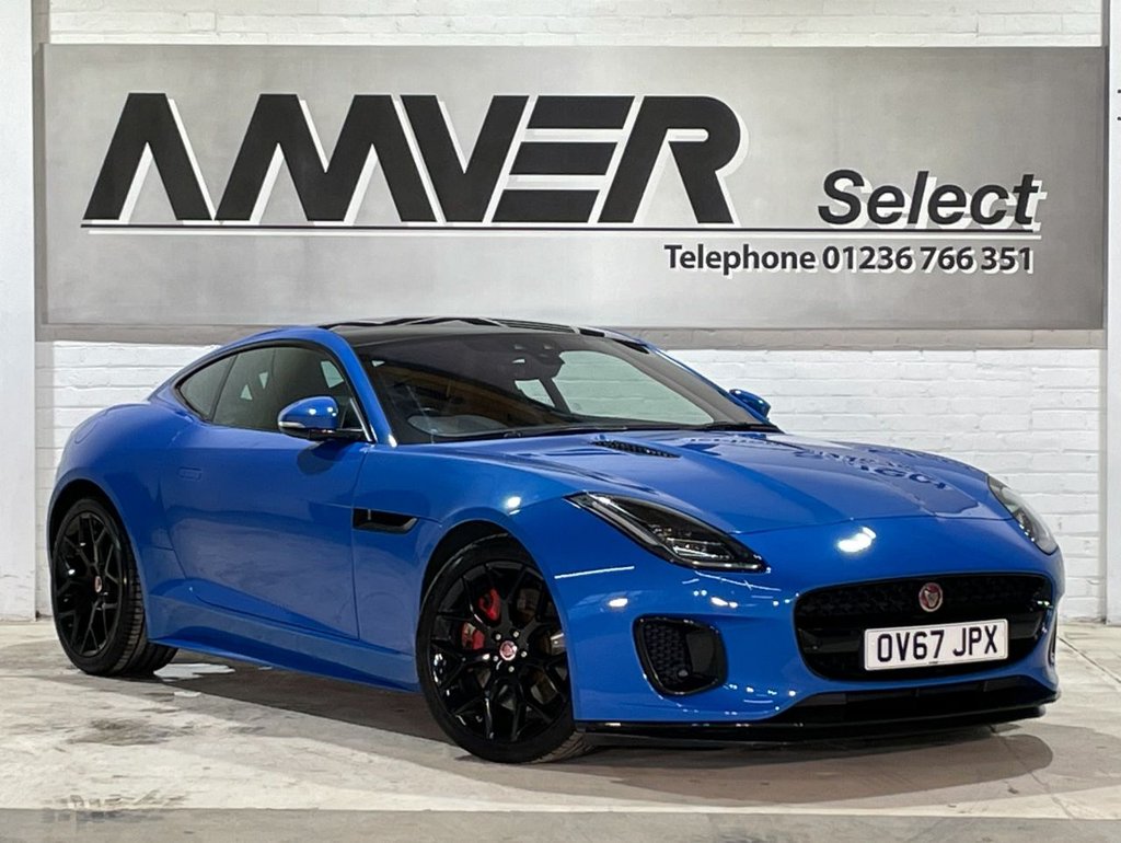 USED 2017 67 JAGUAR F-TYPE 2.0 I4 R-DYNAMIC 2d 296 BHP 