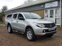 USED 2016 66 MITSUBISHI L200 2.4 DI-D 4X4 4LIFE DCB 151 BHP www.suffolkcarcentre.co.uk - Located at Reydon