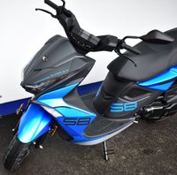 USED 2026 26 KYMCO SUPER 8 Stunning satin Blue and Orange with black contrast graphics LATEST COLOURS JUST RELEASED