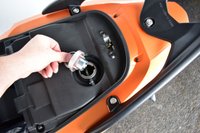 USED 2026 26 KYMCO SUPER 8 Stunning satin Blue and Orange with black contrast graphics LATEST COLOURS JUST RELEASED