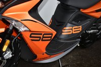 USED 2026 26 KYMCO SUPER 8 Stunning satin Blue and Orange with black contrast graphics LATEST COLOURS JUST RELEASED