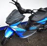 USED 2026 26 KYMCO SUPER 8 Stunning satin Blue and Orange with black contrast graphics LATEST COLOURS JUST RELEASED