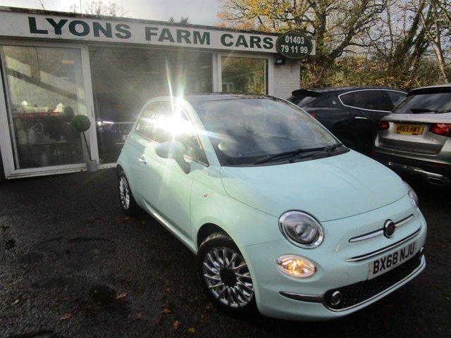 2018 68 Fiat 500 1.2 LOUNGE 3d 69 BHP NEW SHAPE