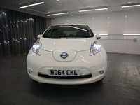 USED 2014 64 NISSAN LEAF 0.0 TEKNA 5d 109 BHP FULLY ELECTRIC WITH GREAT SERVICE RECORD