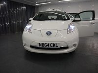 USED 2014 64 NISSAN LEAF 0.0 TEKNA 5d 109 BHP FULLY ELECTRIC WITH GREAT SERVICE RECORD