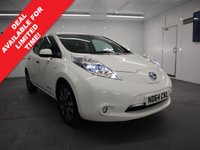 USED 2014 64 NISSAN LEAF 0.0 TEKNA 5d 109 BHP FULLY ELECTRIC WITH GREAT SERVICE RECORD