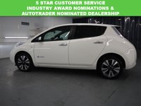 USED 2014 64 NISSAN LEAF 0.0 TEKNA 5d 109 BHP FULLY ELECTRIC WITH GREAT SERVICE RECORD
