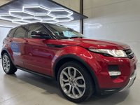 USED 2011 61 LAND ROVER RANGE ROVER EVOQUE 2.2 SD4 Dynamic SUV 5dr Diesel Auto 4WD Euro 5 (190 ps)  Meridian,Firenze Red,&pound;3kExtras