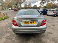 USED 2012 12 MERCEDES-BENZ C-CLASS 1.8 C180 BLUEEFFICIENCY SE 4d 155 BHP LOW Mileage And ULEZ Free !!