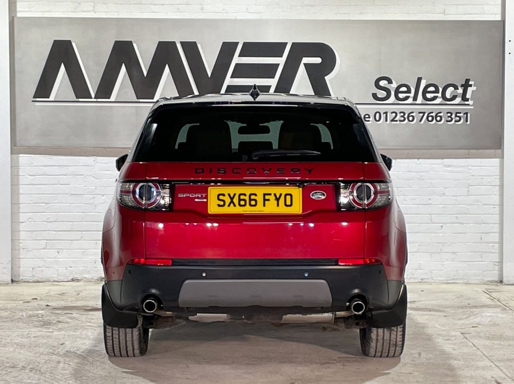USED 2016 66 LAND ROVER DISCOVERY SPORT 2.0 TD4 HSE BLACK 5d 180 BHP 