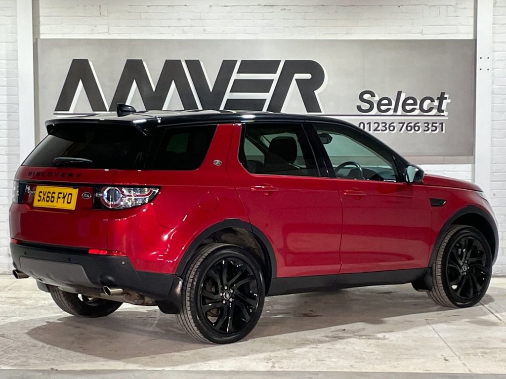 USED 2016 66 LAND ROVER DISCOVERY SPORT 2.0 TD4 HSE BLACK 5d 180 BHP 