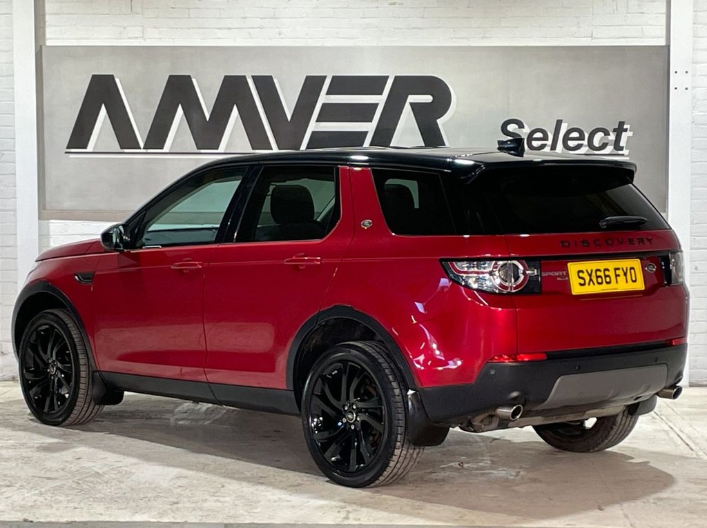 USED 2016 66 LAND ROVER DISCOVERY SPORT 2.0 TD4 HSE BLACK 5d 180 BHP 