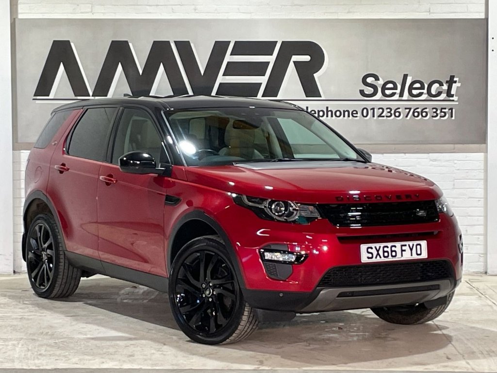 USED 2016 66 LAND ROVER DISCOVERY SPORT 2.0 TD4 HSE BLACK 5d 180 BHP 
