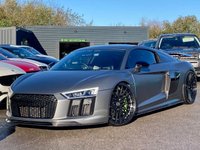 USED 2016 16 AUDI R8 5.2 V10 QUATTRO 2d 533 BHP **Matt Grey - Carbon - Low Miles - FSH** 