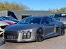 USED 2016 16 AUDI R8 5.2 V10 QUATTRO 2d 533 BHP **Matt Grey - Carbon - Low Miles - FSH** 