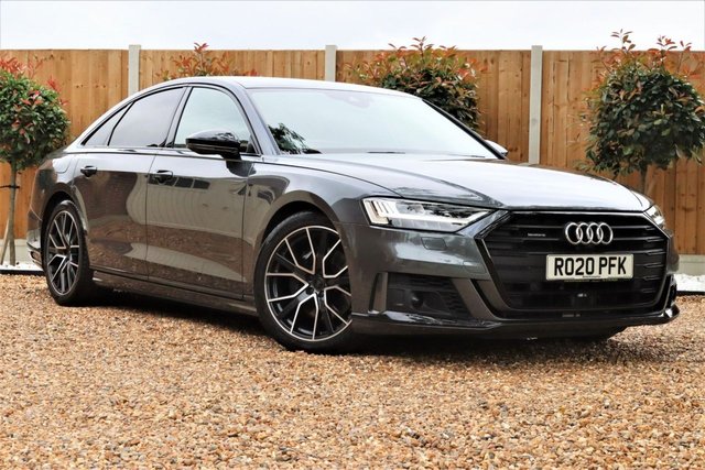 2020 20 AUDI A8 3.0 TDI QUATTRO S LINE BLACK EDITION 4d 282 BHP No Deposit Finance & Part Ex Available