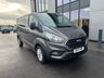 USED 2021 71 FORD TRANSIT CUSTOM 2.0 300 LIMITED DCIV (CREW VAN) L2H1 130PS EURO 6  ULEZ FREE  5 SEAT CREW VAN