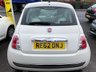 USED 2012 62 FIAT 500 1.2 LOUNGE 3d 69 BHP JUST 27K MILES!!, LONG MOT UNTIL NOV 2023, TOP SPEC LOUNGE MODEL,  AIR CON, GREY CLOTH INTERIOR, ELECTRIC WINDOWS AND MIRRORS, CD/RADIO/USB/AUX, MULTI FUNCTION STEERING WHEEL, DAY TIME RUNNING LIGHTS, PANORAMIC ROOF, REMOTE CENTRAL LOCKING, ICONIC ALLOY WHEELS, BLUETOOTH, STOP-START TECHNOLOGY AND 2 KEYS.