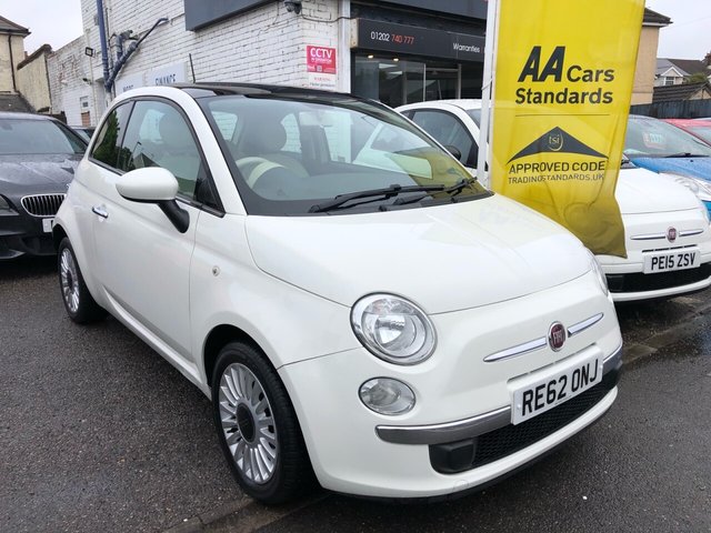 2012 62 Fiat 500 1.2 LOUNGE 3d 69 BHP