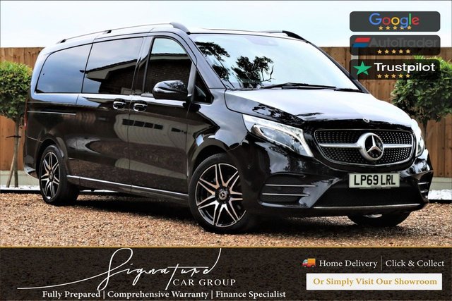 2019 E MERCEDES-BENZ V-CLASS 2.0 V 220 D AMG LINE XL LWB 360 CAMERAS SAT NAV 8 SEATS 3,000 MILES LIKE NEW No Deposit Finance & Part Ex Available