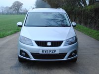USED 2011 11 SEAT ALHAMBRA 2.0 CR TDI SE DSG 5d 170 BHP www.suffolkcarcentre.co.uk - Located at Reydon