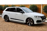 USED 2018 18 AUDI Q7 3.0 TDI QUATTRO BLACK EDITION 5d 269 BHP No Deposit Finance & Part Ex Available