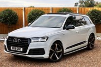 USED 2018 18 AUDI Q7 3.0 TDI QUATTRO BLACK EDITION 5d 269 BHP No Deposit Finance & Part Ex Available
