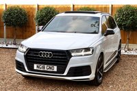 USED 2018 18 AUDI Q7 3.0 TDI QUATTRO BLACK EDITION 5d 269 BHP No Deposit Finance & Part Ex Available