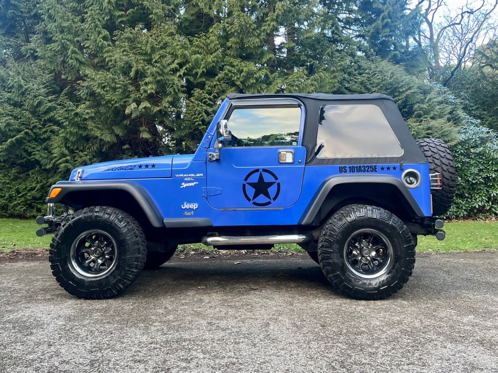 USED 1997 R JEEP WRANGLER 4.0 SPORT // TJ // 3d // 174 BHP // Convertible // 4x4 // px swap 