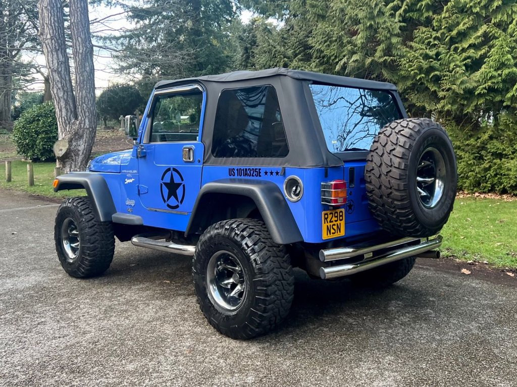 USED 1997 R JEEP WRANGLER 4.0 SPORT // TJ // 3d // 174 BHP // Convertible // 4x4 // px swap 