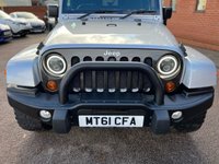 USED 2011 61 JEEP WRANGLER 2.8L SAHARA CRD 2d AUTO 197 BHP CHELSEA TRUCK Co