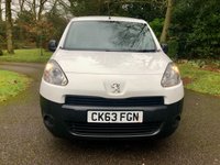 USED 2013 63 PEUGEOT PARTNER 1.6 HDI S L1 850 5d 89 BHP ONLY 62,500 MILES//GREAT SERVICE HISTORY 850 5d 89 BHP ONLY 62,500 MILES//GREAT SERVICE HISTORY