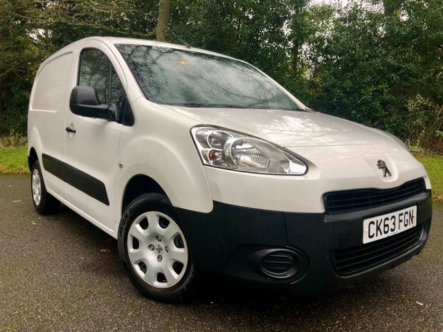 2013 63 Peugeot Partner 1.6 HDI S L1 850 5d 89 BHP ONLY 62,500 MILES//GREAT SERVICE HISTORY